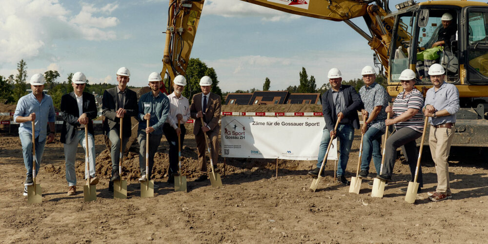 Die Sanierung der Aussenanlage soll im Herbst abgeschlossen sein.