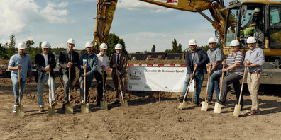 Die Sanierung der Aussenanlage soll im Herbst abgeschlossen sein.