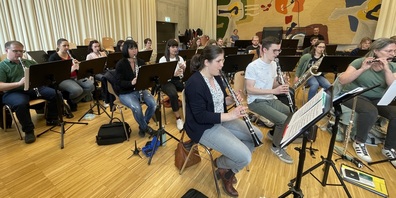 Die Proben für dass Kantonale Musikfest laufen schon länger