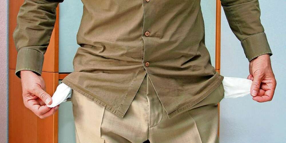 Nur schon die nicht bezahlten Kreditkartenrechnungen belaufen sich auf 9000 Franken