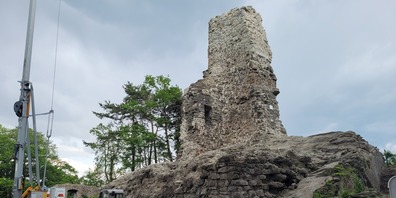 Die Burgruine Grimmenstein