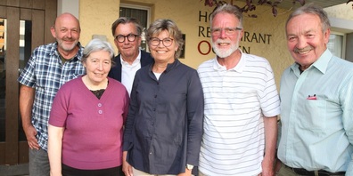 Der Vorstand der Vereinigung für Kulturgut Uzwil v.l.: Roger Affolter, Susi Basilico, Markus Brändle (Präsident), Doris Scherrer, Matthias Hellmüller und Peter Krucker.