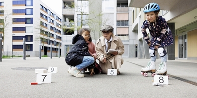 Die IGSU-Botschafter-Teams sorgten auch im Glattpark mit Aktionen für Aufmerksamkeit.