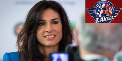 Gabriela Sabatini schaut sich gerne die Spiele der SCRJ-Lakers an.