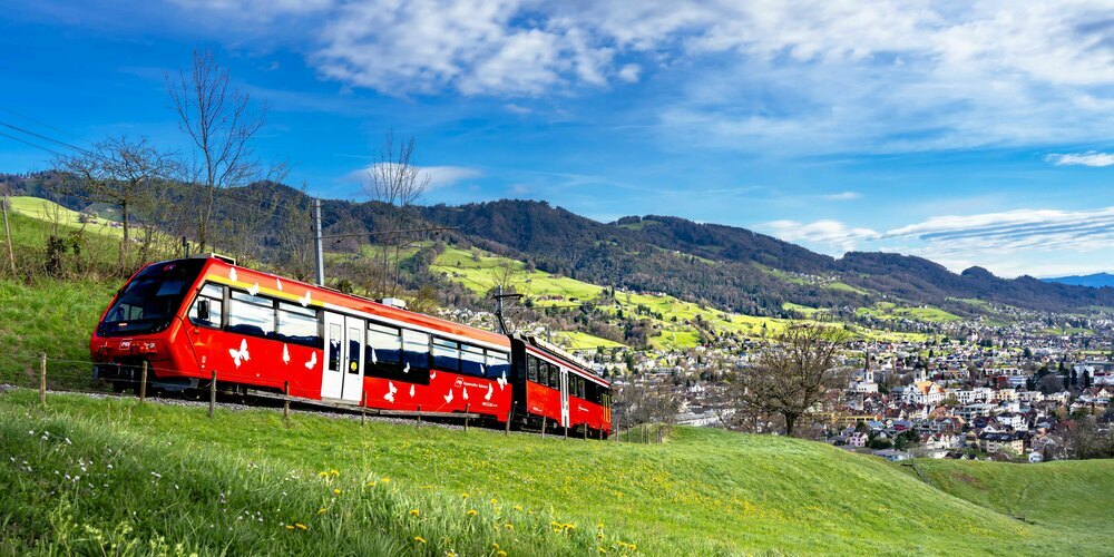 Von Altstätten über Gais nach St.Gallen zu fahren, ist ausnahmsweise kein Umweg.