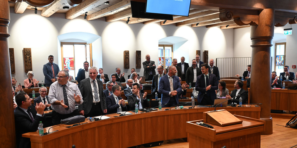 Heute Mittwoch endet die Legislatur und es hiess für einige im Kantonsrat Abschied nehmen.