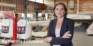 Katharina Lehmann, Eigentümerin und CEO Lehmann Gruppe, Gossau.