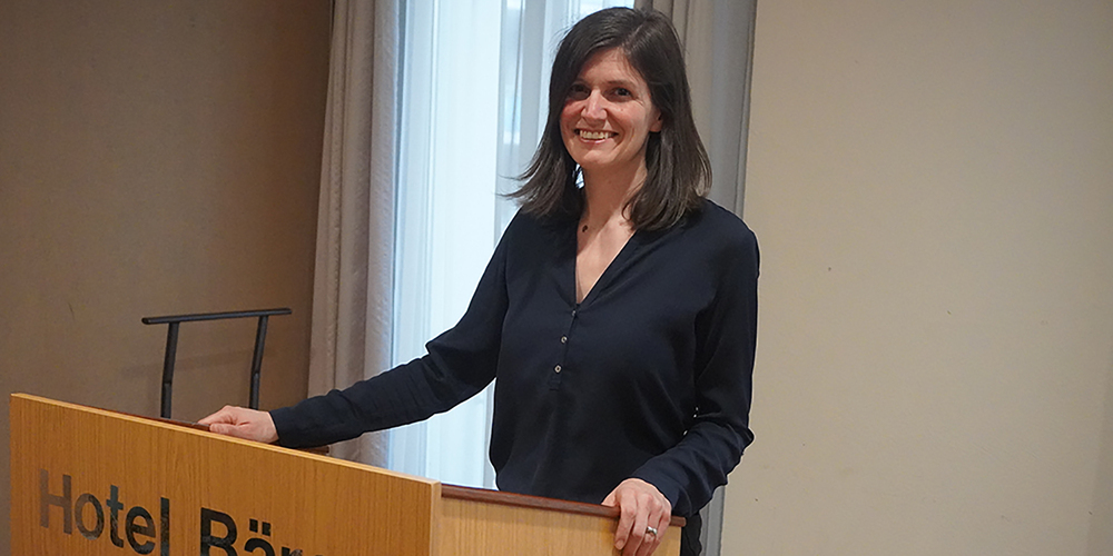 Annina Michels Vortrag über die Entwicklung des Kantons Schwyz war interessant und lehrreich.