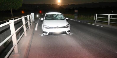 Die 22-Jährige wurde beim Unfall unbestimmt verletzt.