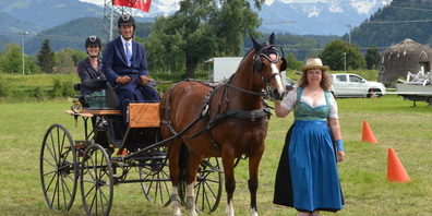 Die Familie Michaud durfte sich über einen makellosen Wettkampf freuen.