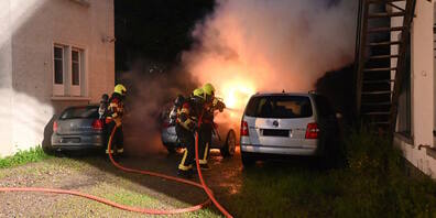 35 Feuerwehrleute standen im Einsatz.