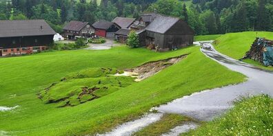 Die Rutschungen in der Weid, Ebnat-Kappel.