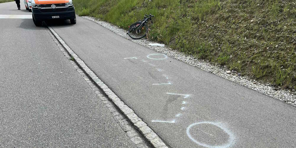 Die Rega flog die verletzte Frau ins Spital.