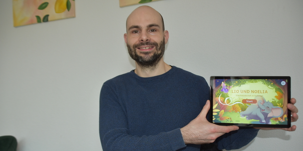 Der Rheintaler Marco Trachsler illustrierte ein Kinderbuch mit wunderschönen Animationen. 