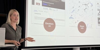 Für Valeria Hörler von der SFS Group Schweiz AG ist «Employer Branding» unausweichlich.