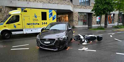 Die junge Frau wurde leicht verletzt.