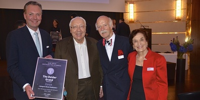 Markus Granelli, Urs Schwarzenbach, Anton und Kathrin Mosimann (v.l.)