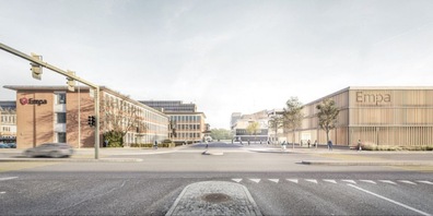 Im Laufe von 2024 soll der neue Campus der Empa fertiggestellt sein.