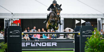 In Olympia-Form: Martin Fuchs gewinnt am CSIO St. Gallen die wichtigste Prüfung.