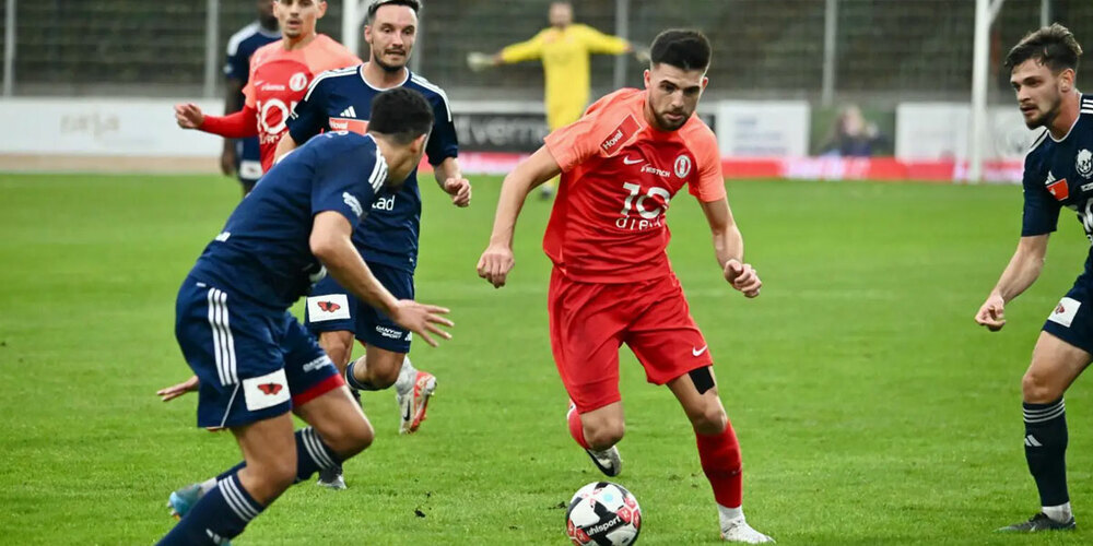 Hätte zum Matchwinner werden können: Rijad Saliji trifft für den FCRJ zum 1:0.