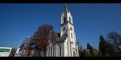 Die evangelische Stadtkirche.