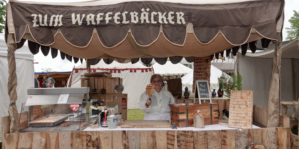 Das Ritterhaus Bubikon bildet die perfekte Kulisse für den jährlichen sehr beliebten und immer gut besuchten Mittelaltermarkt.