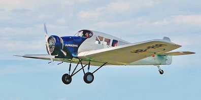 Die «Junkers F13» war das erste Ganzmetall-Passagierflugzeug aus Duraluminium.