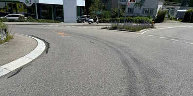  Es entstand Sachschaden von mehreren hundert Franken. 