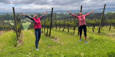 Qigong in der freien Natur ist eine der vielen Möglichkeiten, sich draussen zu bewegen.