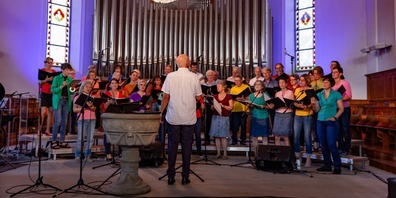 Der Gospelchor Stäfa probt schon fleissig für seine Konzerte im Juni.