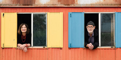Die Co-Festivalleitenden: Ueli Hirzel (rechts) und Bigi Obrist.