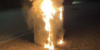 Bei diesem Brand wurde niemand verletzt.