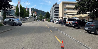 Schuld war wohl der Alkohol: Auf der Bildstrasse in Abtwil kam es zu einem Auffahrunfall.