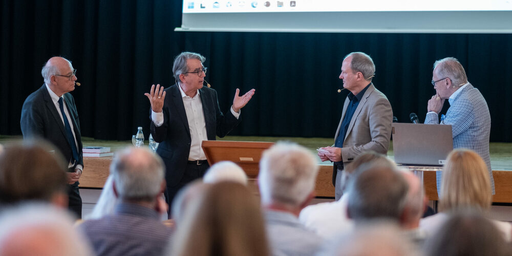 Reto Altherr, Joseph Jung, Philipp Landmark und Rolf Brunner