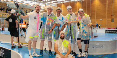 Das Motto des Grümpelturniers war «Baustelle».