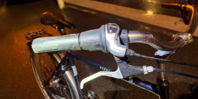 Am Velo entstand lediglich sehr geringer Sachschaden.