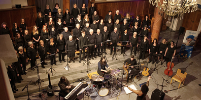 Grosse Spendenbereitschaft: Schlusskonzert in der Kirche St. Peter in Zürich zugunsten der Stiftung Sonnenschein.
