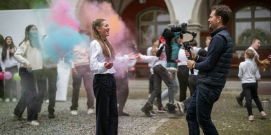 Der Videoclip wurde Anfang April während einer Projektwoche im Kulturmuseum St.Gallen produziert.