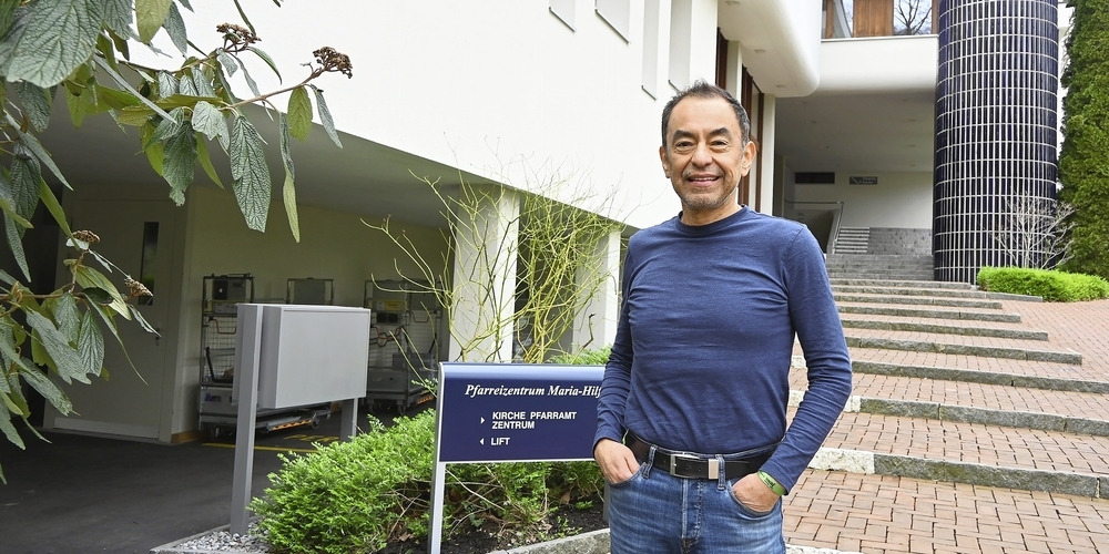 Jorge Montoya-Romani berät jeweils am Dienstag- und Donnerstagvormittag die Leute im Pfarreizentrum Maria-Hilf und hat für alle Anliegen ein offenes Ohr.