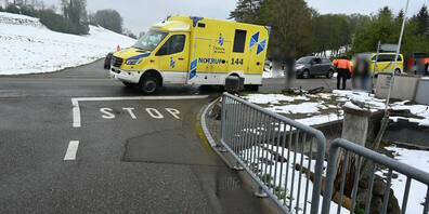 Die Verunfallte wurde von der Rega ins Spital geflogen.