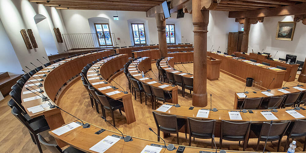 In diesem Saal tagt der Schwyzer Kantonsrat jeweils. (Archivbild)