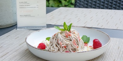Spaghetti für alle Dessert-Liebhaber gibt es ab diesem Jahr im Einstein St.Gallen.