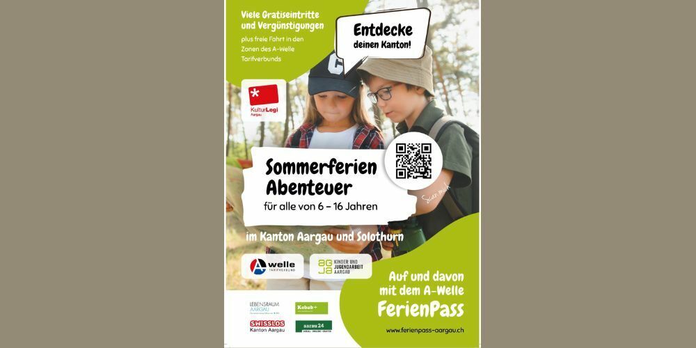Der Pass beinhalten zahlreiche Gutscheine und vergünstigte Eintritte in Freizeiteinrichtungen im Kanton Aargau und Solothurn.