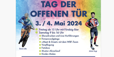 WBF Werbedruck AG_Tag der offenen Tür, 3. & 4. Mai 2024
