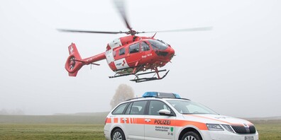 Der Mann verletzte sich mittelschwer.