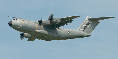 Hoher Besuch am Zigermeet19: Die Airbus A400M ist der Hingucker am 16. und 17. August in Mollis. (Bild: © Walter Hodel)
