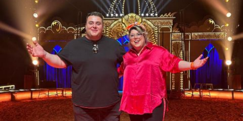 Lassen sich nicht unterkriegen: Sakis Tsapakidis und Sissi Makri vom Circus Bambini.