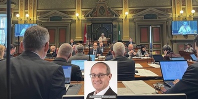 Kantonsrat Bruno Cozzio kommentiert aus dem Kantonsrat.