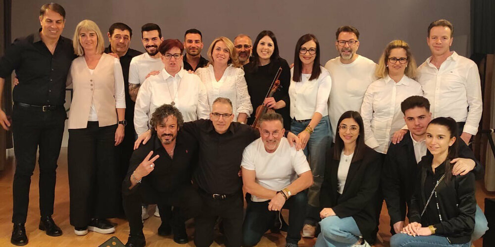 Der Kulturverein mit dem Musiker Antonio Laganà.