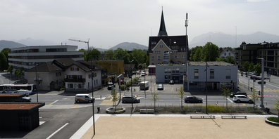 Das Diepoldsauer Zentrum erhält einen neuen Anstrich.